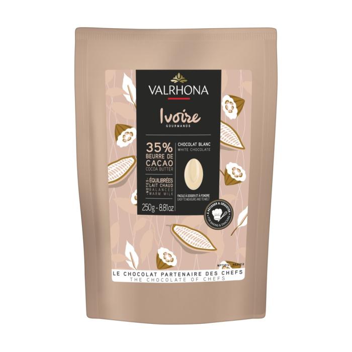 chocolat blanc ivoire 35 par valrhona