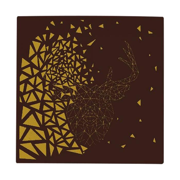 embout cerf geometrique par chocolatree