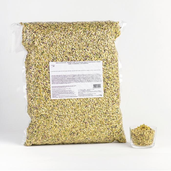 pistaches hachees grains par pariani