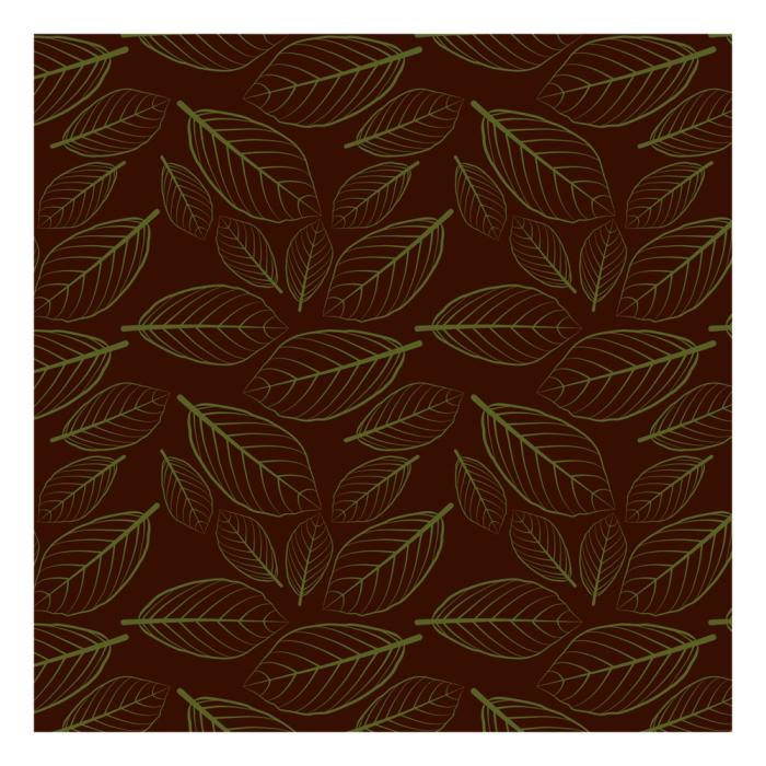 transfert feuilles noyer par chocolatree
