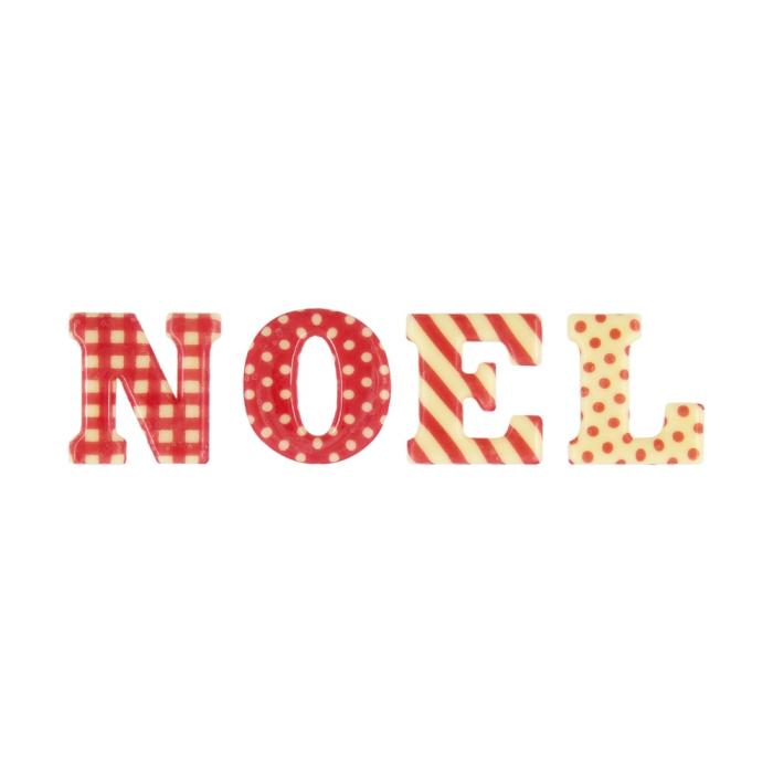 lettres noel fuchsia par chocolatree