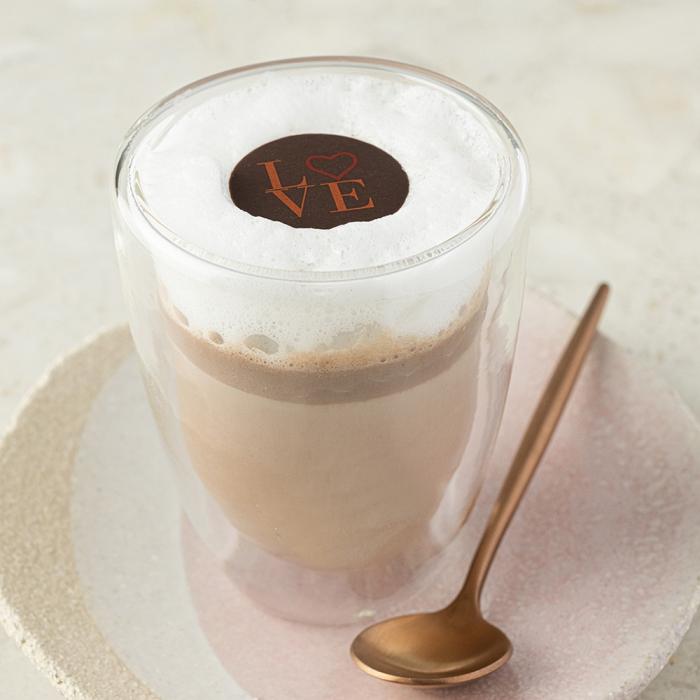 decor rond love coeur rouge amour par chocolatree