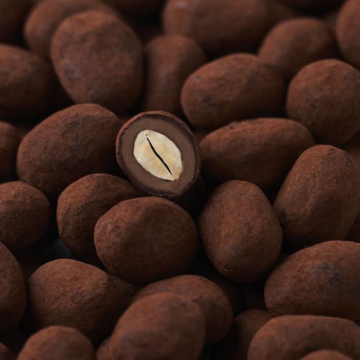 fantaisie amandas facon gianduja cacao par valrhona
