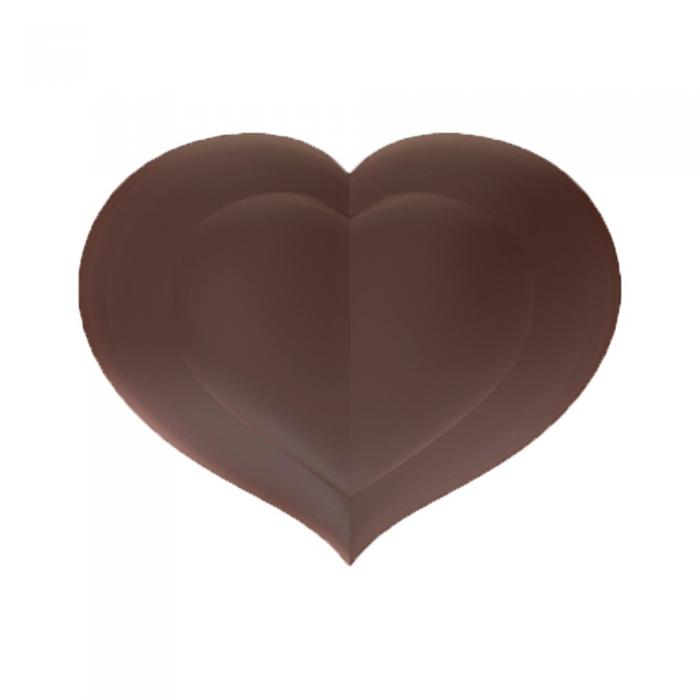 Moule coeur par Valrhona