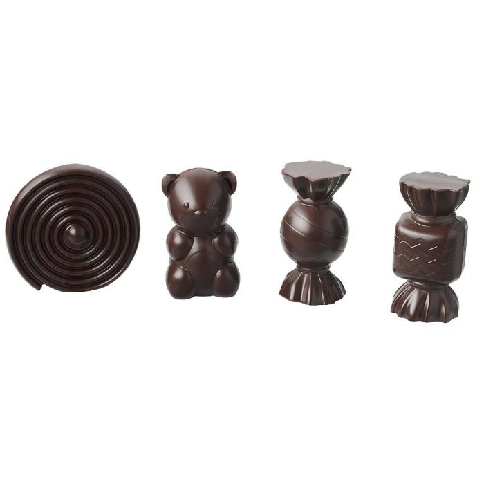 Moule friture gourmandises 3,5 cm par Valrhona
