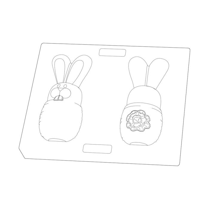 moule lapin par valrhona