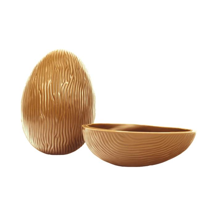oeuf moulage chocolat dulcey 35 12cm par valrhona