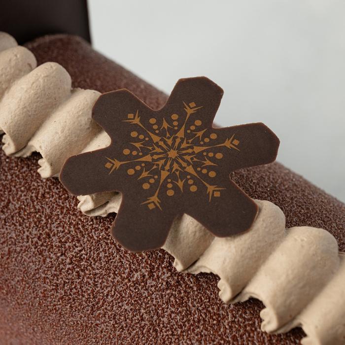 decor flocons givres 2 tailles par chocolatree