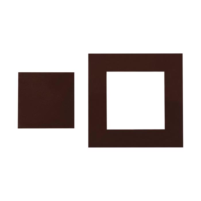 carre ajoure pur noir par chocolatree