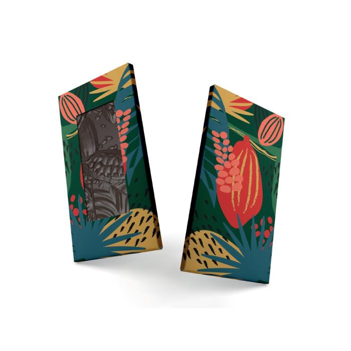 packaging tablette plantation par valrhona