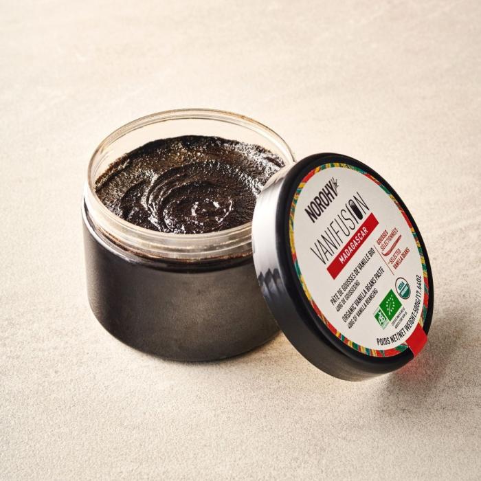 vanifusion pate gousses vanille madagascar bio par norohy