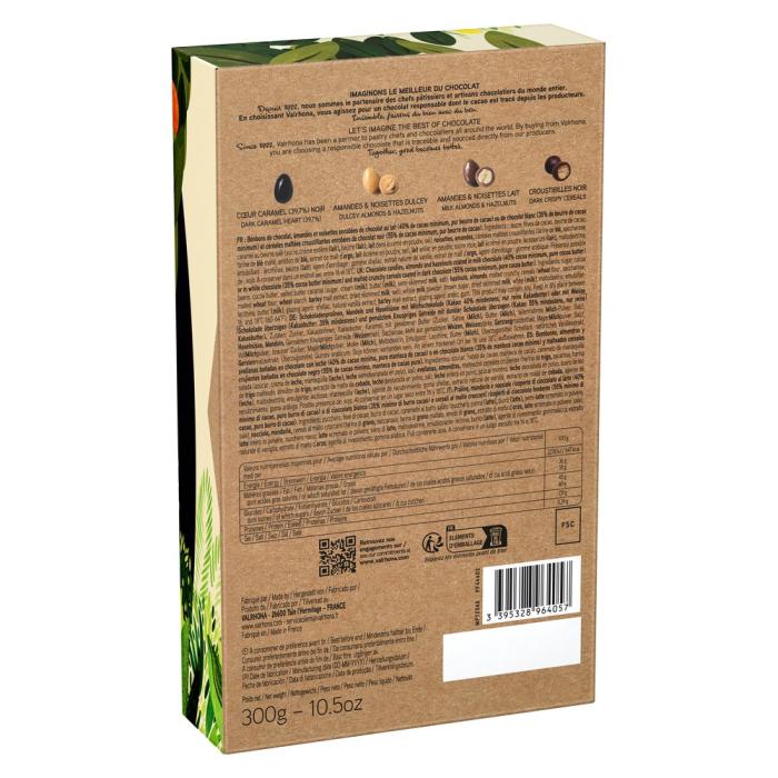 coffret oeufs equinoxes croustibilles300g par valrhona