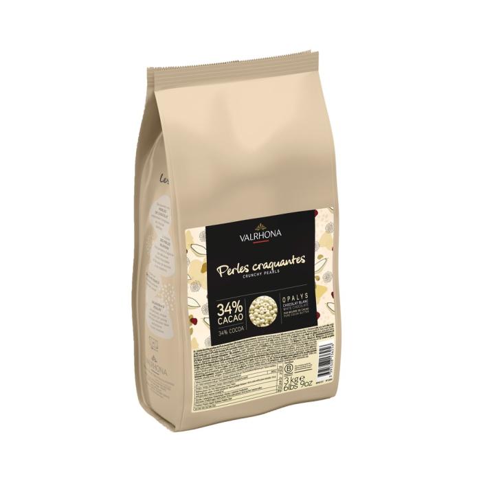 perles craquantes chocolat blanc opalys 34 par valrhona
