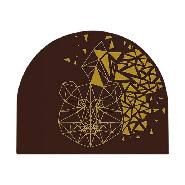 embout rond ours geometrique par chocolatree