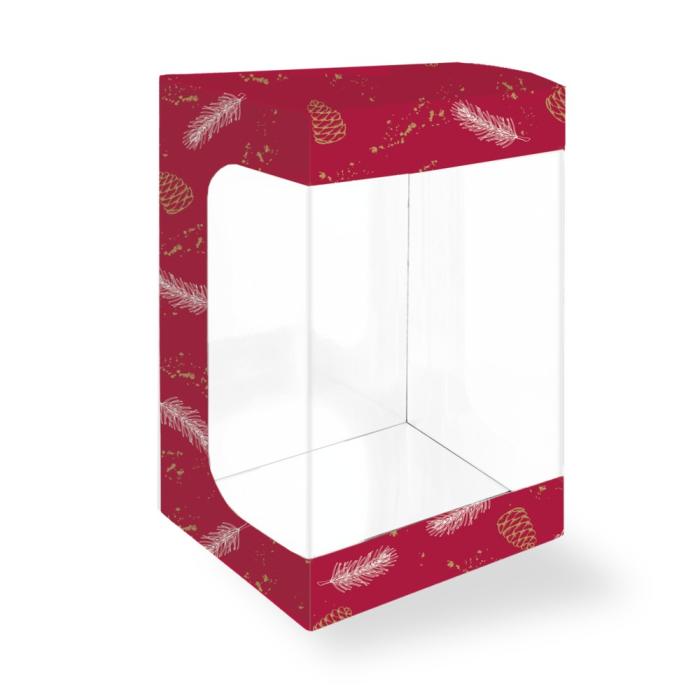 boite esprit noel 18cm par valrhona