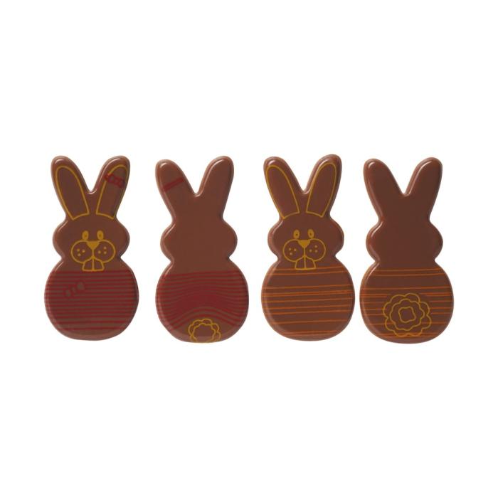 lapin pâques 4 modèles par chocolatree