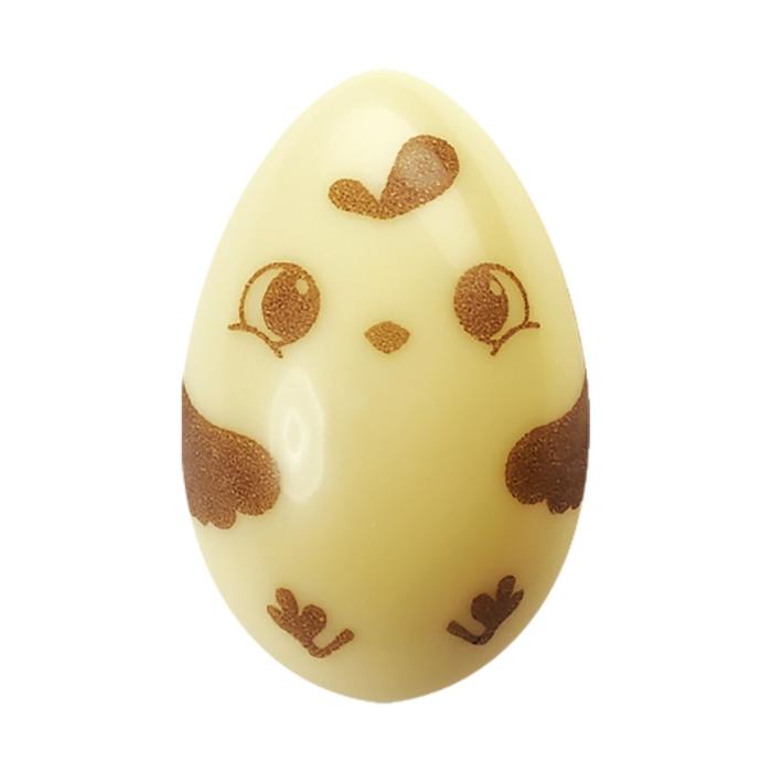 œuf poussin pâques par chocolatree