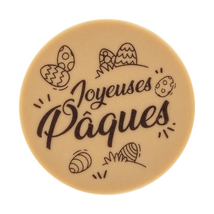 decors rond joyeuses paques oeufs par chocolatree
