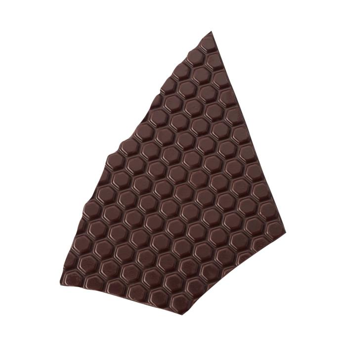 feuille relief bonbon alveoles par chocolatree
