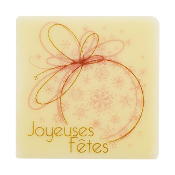 carre joyeuses faites flocon par chocolatree