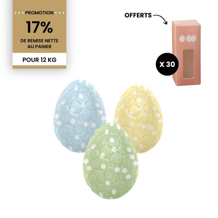 colis oeufs 12 kg par valrhona