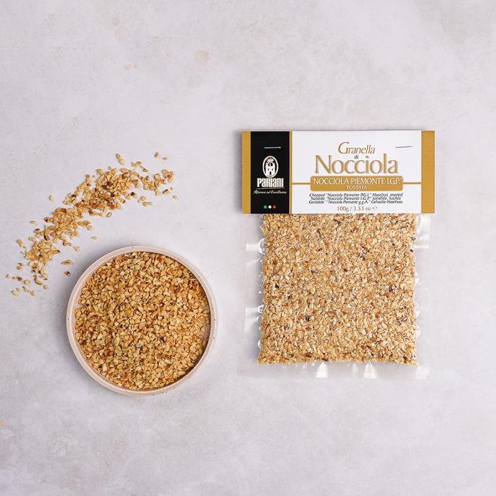 noisettes hachees grains par pariani