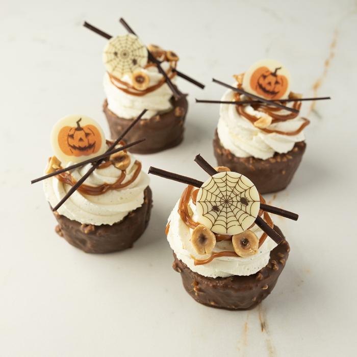 decor rond halloween citrouille par chocolatree