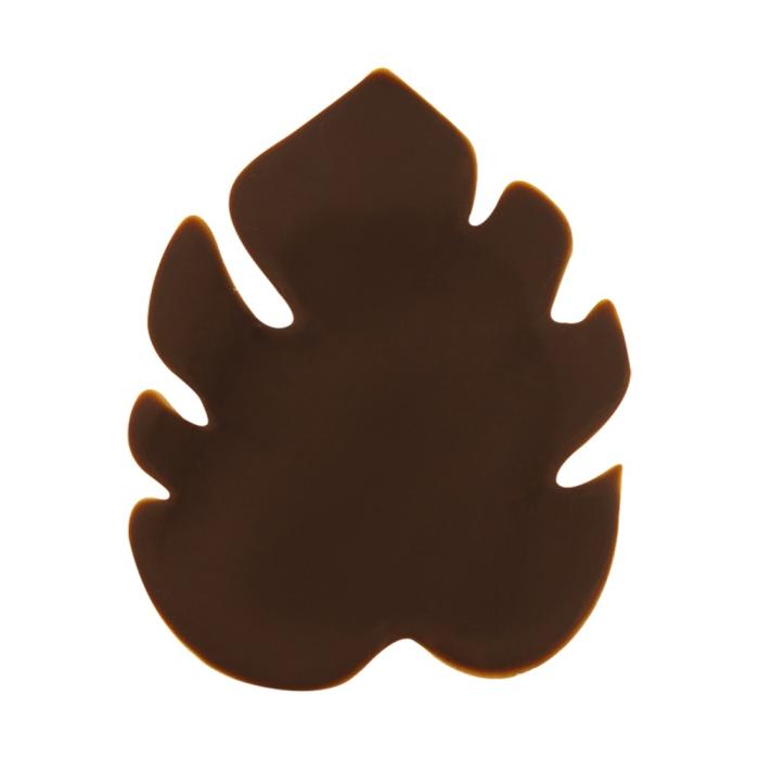 feuille pur noir par chocolatree