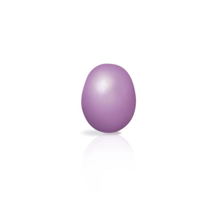 œuf feuillete violet. par valrhona