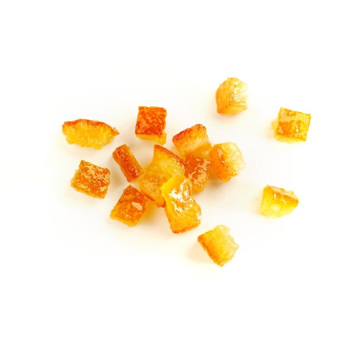 cubes orange confite par sosa