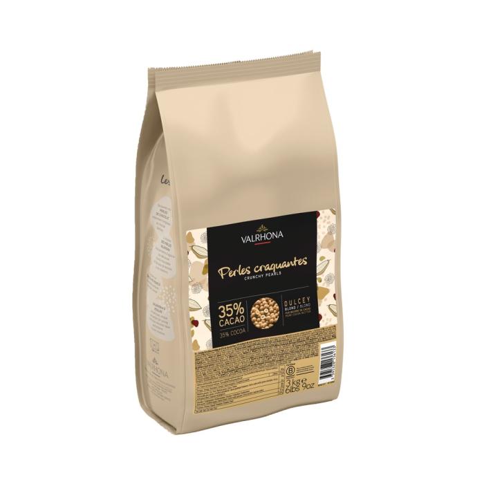 Perles craquantes dulcey 35% par Valrhona
