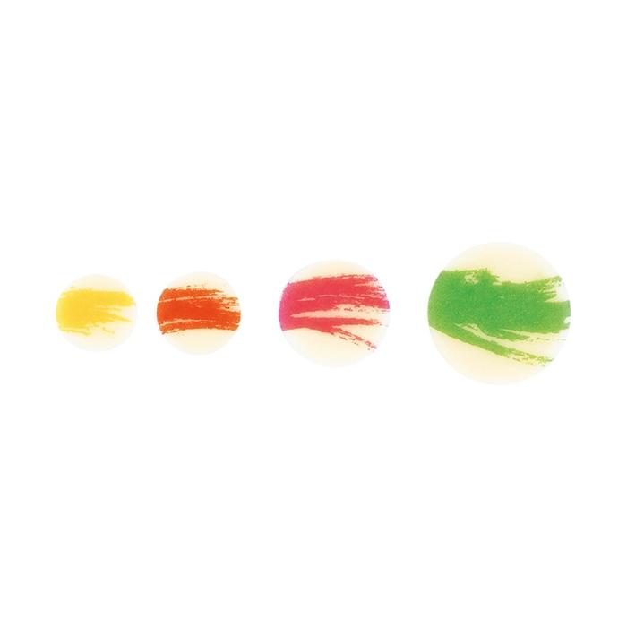 decor ronds colores pinceau 4 modeles par chocolatree