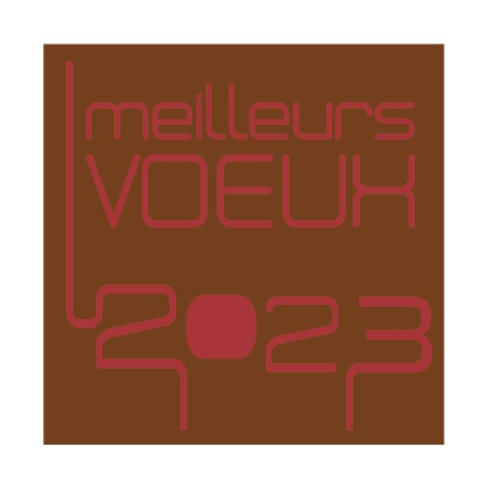 decors carre meilleurs voeux 202x par chocolatree