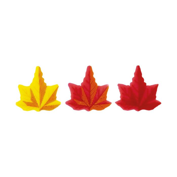 feuille erable 3 petits modeles par chocolatree