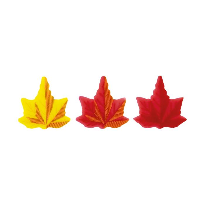 feuille erable 3 petits modeles par chocolatree