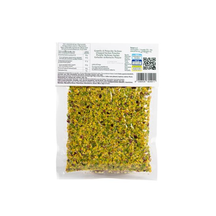 pistaches hachees grains par pariani