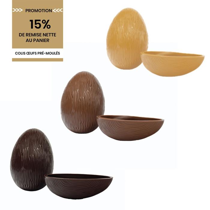 promotion oeufs pre moules par valrhona