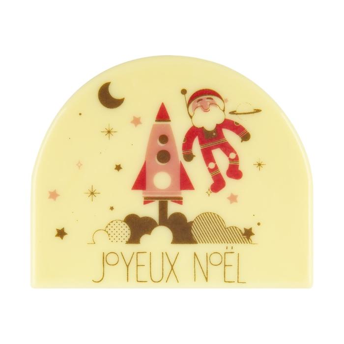 embout rond pere noel fusee par chocolatree