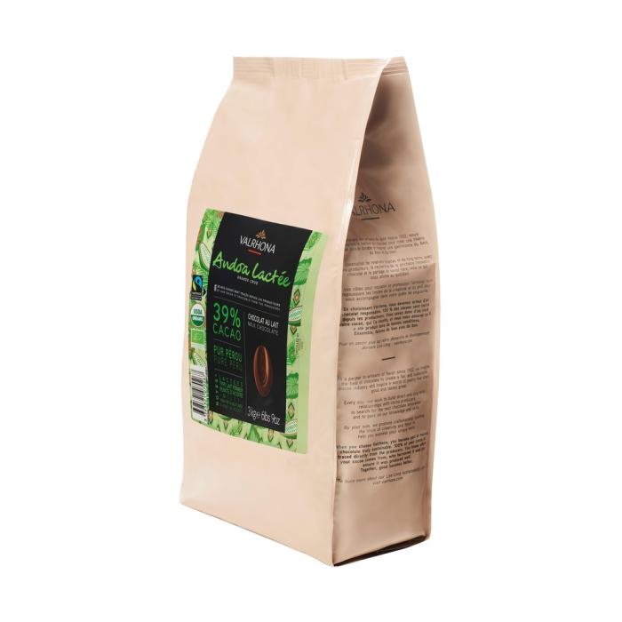 andoa lactee 39 bio par valrhona