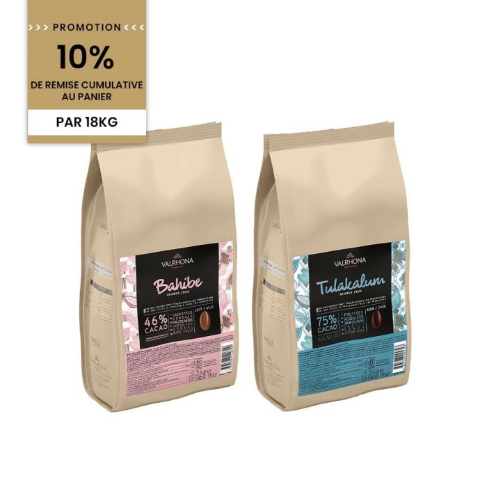 Promotion Bûches 18 kg : Bahibe 46% / Tulakalum 75%