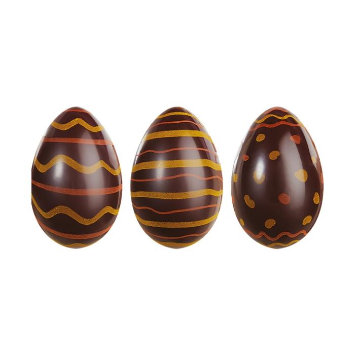 Valrhona Selection - oeufs Pâques décors 3 modèles