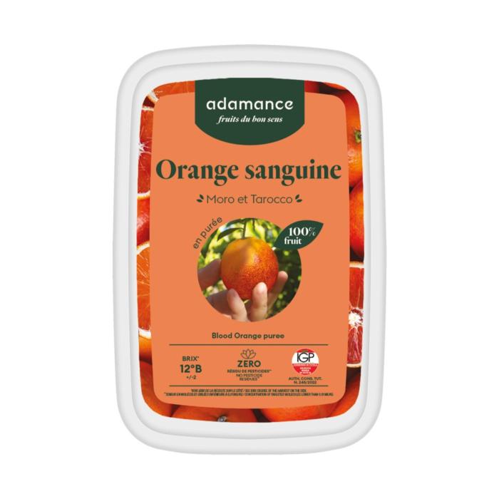 orange sanguineen puree 1 kg par adamance