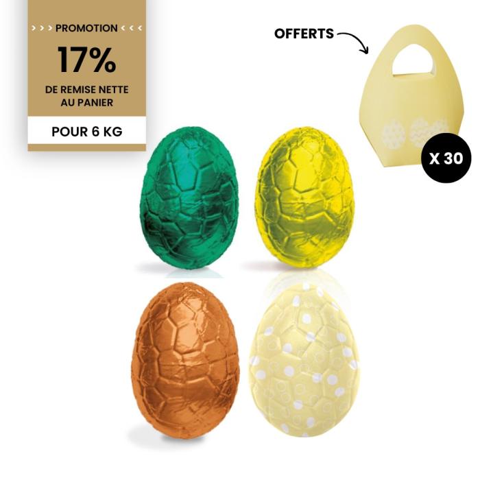 colis oeufs lait 6 kg par valrhona