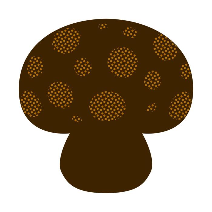 champignon noel orange par chocolatree