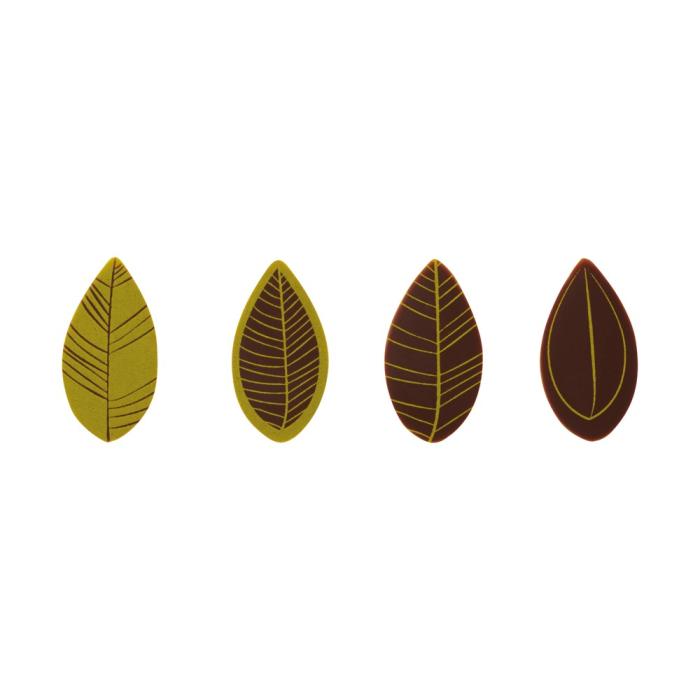 mini feuilles 4 modeles par chocolatree