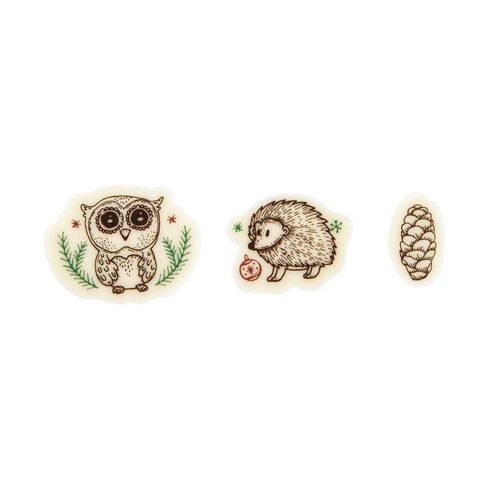 decor formes animaux foret 3 modeles par chocolatree