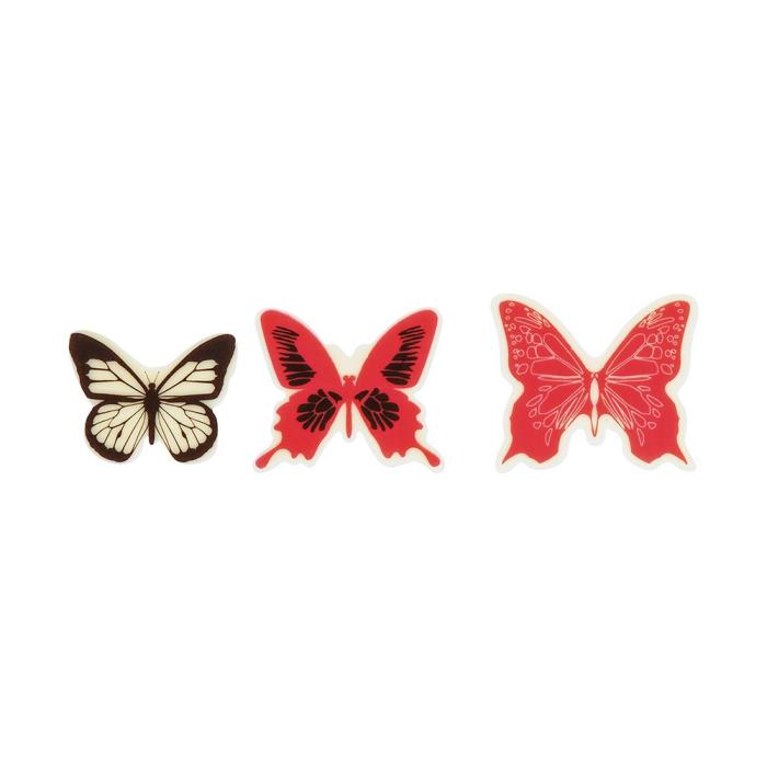 decor papillons roses 3 modeles par chocolatree