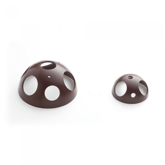 Petits domes galaxie chocolat noir par La Rose Noire