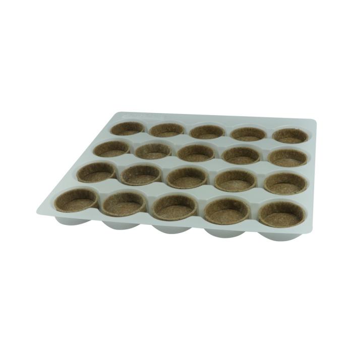 moyens fonds tarte ronds sarrasin par la rose noire