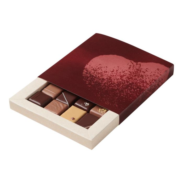 petit coffret promesses amour par valrhona